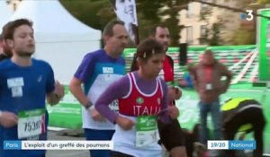 Marathon de Paris : un jeune homme atteint de mucoviscidose réalise un exploit