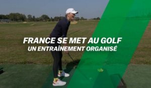 France se met au golf : Un entraînement organisé