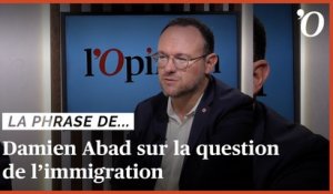 Damien Abad (LR): «Promettre l’immigration zéro comme Le Pen ou Zemmour, c’est mentir aux Français»