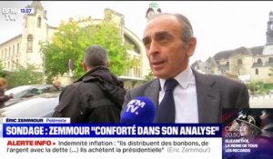 Présidentielle: Éric Zemmour "conforté dans son analyse" par les sondages le donnant au 2nd tour