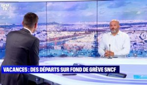 Vacances: des départs sur fond de grève SNCF - 23/10