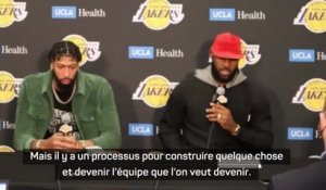 Lakers - LeBron : “On sait de quoi l'équipe est capable, mais cela prend du temps"