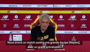 9e j. - Mourinho : "La Roma a de grands joueurs et un grand entraîneur"