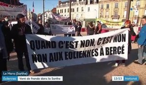 Sarthe : vent de contestation contre les éoliennes