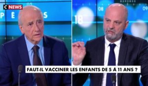 Jean-Michel Blanquer sur la vaccination des enfants de 5 à 11 ans : «C'est trop tôt pour le dire, nous le regardons avec beaucoup de finesse»