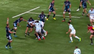 TOP 14 - Essai de Juan IMHOFF (R92) - Racing 92 - Montpellier Hérault Rugby - J08 - Saison 2021/2022