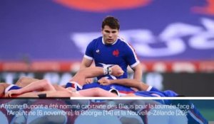 XV de France - Antoine Dupont capitaine du quinze de France pour la tournée d'automne