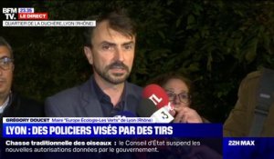 Policiers visés par des tirs à Lyon: Grégory Doucet dénonce des "faits extrêmement graves" car "ces tirs étaient faits pour tuer"