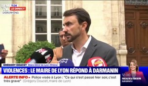 Policiers visés par des tirs à Lyon: Grégory Doucet répond à Gérald Darmanin