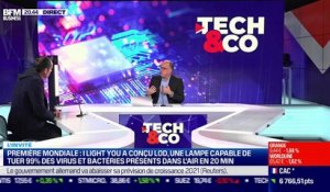 Olivier Moyen (I Light You) : I Light You a conçu LOD, une lampe capable de tuer 99% des virus et bactéries présents dans l'air en 20 minutes - 26/10