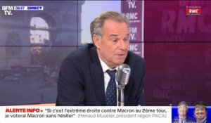 Renaud Muselier: "Didier Raoult, je le soutiens et je ne le lâcherai jamais"