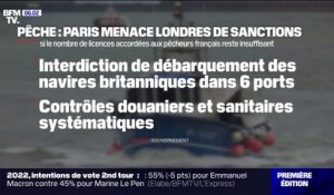 Pêche: la France menace le Royaume-Uni de sanctions