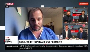 Lits fermés dans les hôpitaux - Le Dr Arnaud Chiche menace le gouvernement dans "Morandini Live": "S’ils veulent jouer au plus dur avec les soignants, ils ont perdu d’avance" - VIDEO