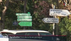 Paris : les panneaux directionnels disparaissent peu à peu