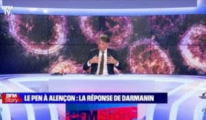 Story 4 : La réponse de Gérald Darmanin à Marine Le Pen sur les violences à Alençon - 28/10