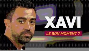 Barcelone - Xavi, le bon moment ?
