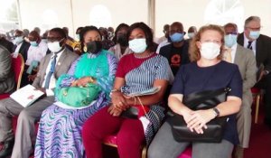 La Première Dame Dominique Ouattara ouvre le centre d'accueil pour enfants de Ferké