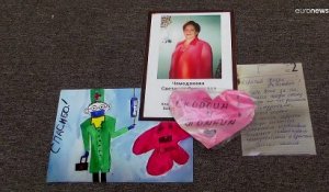 Un "ange triste" pour commémorer le personnel soignant mort du Covid-19 en Russie