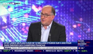 L'État lance un plan cloud de 1,8 milliard d'euros sur 4 ans pour faire émerger des champions français - 02/11