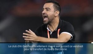 Barcelone - Xavi libéré par Al-Sadd