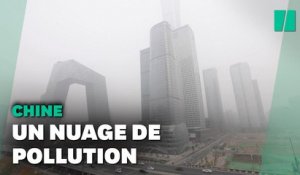 Pékin sous un nuage de pollution en pleine COP26