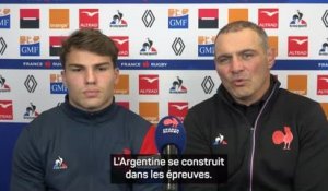 XV de France - Ibañez : "L'Argentine a toujours été un adversaire redoutable"