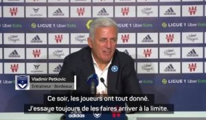Bordeaux - Petkovic : "Les joueurs ont tout donné"