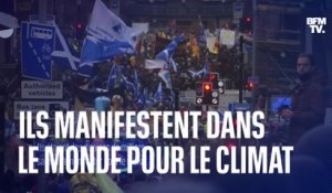 De Sydney à Glasgow en passant par Paris, ils manifestent dans le monde pour le climat