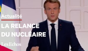 Emmanuel Macron annonce la construction de nouveaux réacteurs nucléaires