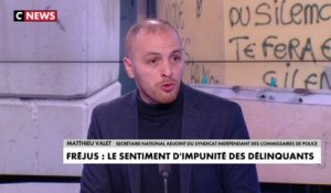 Matthieu Valet réagit à propos des tags anti-police à Fréjus