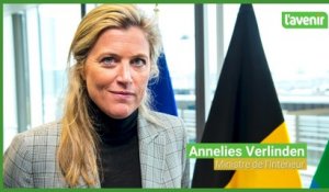 Interview de la ministre de l'Intérieur Annelies Verlinden sur les conséquences de la réforme du code de la route