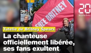 Tutelle de Britney Spears : La chanteuse officiellement libérée, ses fans exultent