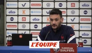 Lloris : «Bien finir l'année civile avec les Bleus» - Foot - Qualif. CM - Bleus