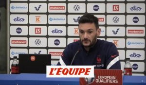 Lloris : «Bien finir l'année civile avec les Bleus» - Foot - Qualif. CM - Bleus