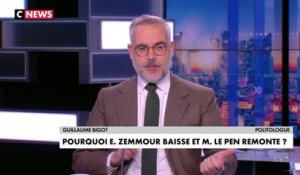 L'édito de Guillaume Bigot : «Pourquoi Éric Zemmour baisse et Marine Le Pen remonte ?»»