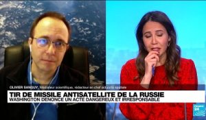 TIr de missile antisatellite de Russie : Washington dénonce un acte dangereux et irresponsable