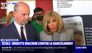 Brigitte Macron évoque "des pistes de réflexion" pour lutter contre le harcèlement scolaire