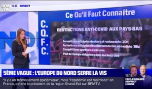 L'Europe du nord instaure de nouvelles mesures restrictives face à la 5ème vague de covid