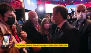 Congrès des maires de France : Emmanuel Macron défend son bilan