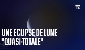 C'est la plus longue éclipse de Lune "quasi-totale" depuis 1440