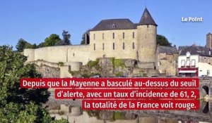 Covid-19 : toute la France métropolitaine en seuil d'alerte