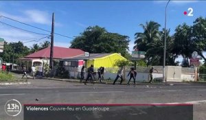 Guadeloupe : une première nuit de couvre-feu sur l'île marquée par le calme