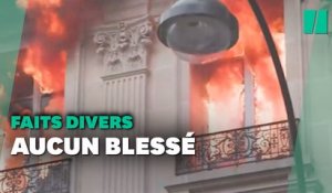 Paris: Un incendie à Opéra maîtrisé par plus d'une centaine de pompiers