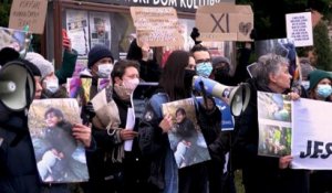 Manifestation contre l'attitude du gouvernement polonais face à la crise des migrants