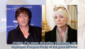 Françoise Hardy - son fils, Thomas Dutronc, donne des nouvelles de son cancer