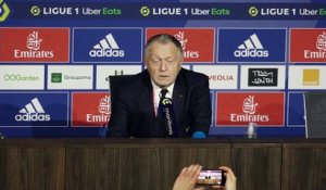 OL-OM - Aulas : "Ce qui est très désagréable, c'est la volte-face sur la reprise du match"