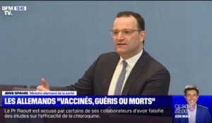 Covid-19: les Allemands seront "vaccinés, guéris ou morts" à la fin de l'hiver, selon leur ministre de la Santé