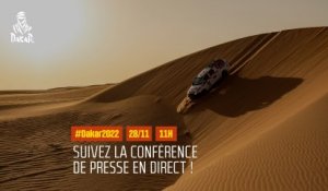 Suivez la conférence de presse du #Dakar2022 !