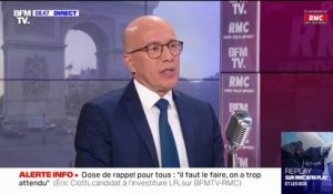 Éric Ciotti annonce qu'il proposera à Laurent Wauquiez d'être son Premier ministre s'il est élu