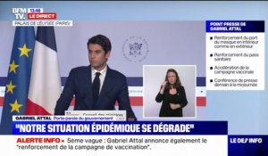 Gabriel Attal sur les accusations contre Nicolas Hulot: "Je n'ai pas de commentaire à faire"